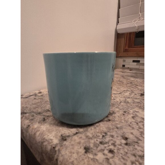 Opalhouse Stoneware Calico Kitty Cat With Heart Coffee Tea Mug Blue 14 oz - Picture 5 of 9